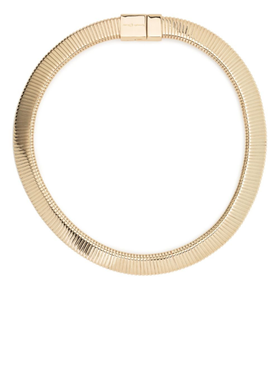 Kenneth Jay Lane Snake-chain Necklace In Gold