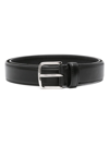 THE ROW BLACK CLASSIC LEATHER BELT
