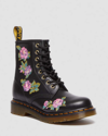 DR. MARTENS' 1460 VONDA II WOMEN'S EMBROIDERED FLORAL BOOTS