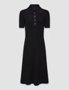 Joseph Egyptian Cotton Dress In Black
