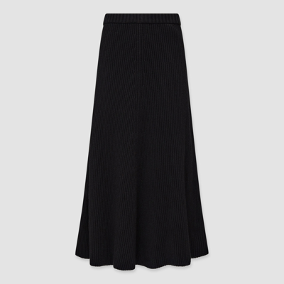 Joseph Egyptian Cotton Skirt In Black