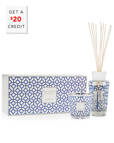 Baobab Collection My First Baobab Gift Box Gentlemen With $20 Credit In Blue
