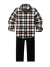 JANIE AND JACK BABY GIRL'S, LITTLE GIRL'S & GIRL'S PLAID BRUSHED BUTTON-DOWN SHIRT