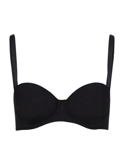 Hanro Allure Convertible Strapless Bra In Black