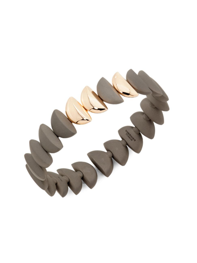 Vhernier Women's Eclisse Endless Titanium & 18k Rose Gold Stretch Bracelet