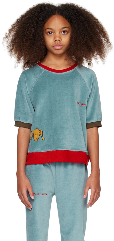 Eckhaus Latta Ssense Exclusive Kids Gray T-shirt In Grey