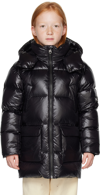 Mackage Unisex Detachable Hood Down Kennie Jacket - Big Kid In Black