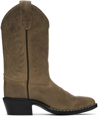 Bootstock Kids Brown Dessert Boots