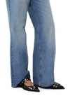 Ganni Feminine Buckle Ballerinas Shoes In Black