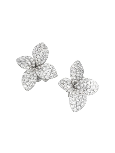 Pasquale Bruni Women's Petit Garden 18k White Gold & 1.37 Tcw Diamond Stud Earrings