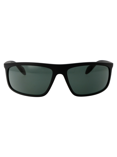 Emporio Armani 0ea4212u Sunglasses In 500171 Matte Black/rubber Green