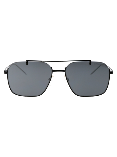 Emporio Armani 0ea2150 Sunglasses In 30146g Shiny Black