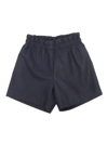 Bonpoint Wool Blend Short Shorts In Blue