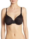 Chantelle Basic Invisible Memory Foam T-shirt Bra In Black