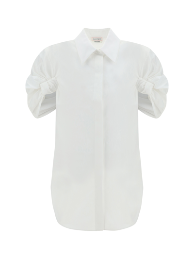 Alexander Mcqueen Shirt In Optical White