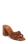 Jeffrey Campbell Ditzy Sandal In Dark Natural Suede