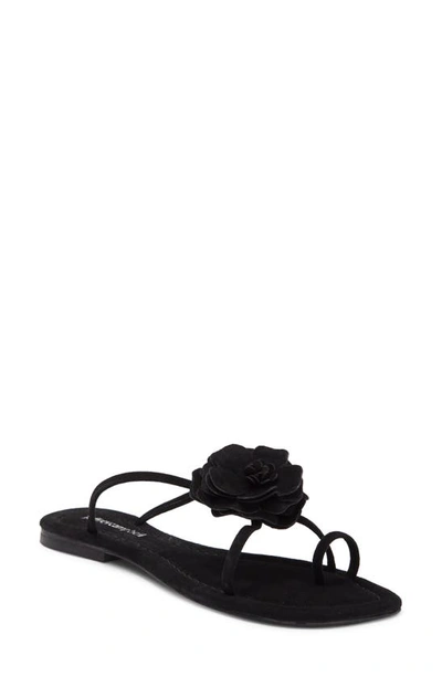 Jeffrey Campbell Tropico Sandal In Black Suede