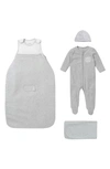 Mori Babies' Clever Sleep Set In Grey