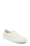 Vans Classic Slip-on Sneaker In Checkerboard Marshmallow