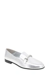 Bcbgeneration Zeldi Bit Loafer In Dark Silver