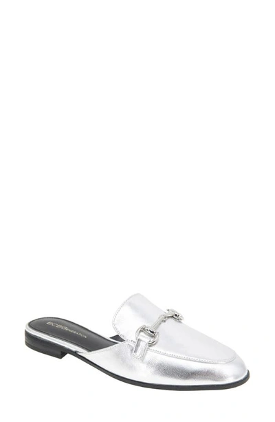 Bcbgeneration Zorie Bit Mule In Silver