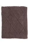 NORTHPOINT NORTHPOINT DIAMOND COZY KNIT THROW