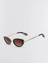 BCBGMAXAZRIA 1994 OVAL CLASSIC SUNGLASSES