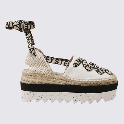 Stella Mccartney Gaia Platform Espadrilles In White