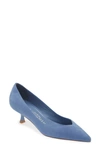 STUART WEITZMAN STUART WEITZMAN EVA 50 KITTEN HEEL PUMP