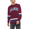 TOMMY HILFIGER TOMMY HILFIGER BURGUNDY COLORADO AVALANCHE NOLAN LONG SLEEVE T-SHIRT