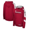 Colosseum Youth  Crimson Indiana Hoosiers Oht Military Appreciation Cyclone Digital Camo Pullover Hoo In Crimson