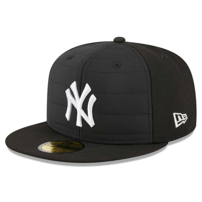New Era Black New York Yankees Quilt 59fifty Fitted Hat