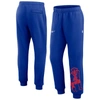 NIKE NIKE  ROYAL NEW ENGLAND PATRIOTS LOGO CROP JOGGERS