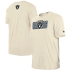 NEW ERA NEW ERA  CREAM LAS VEGAS RAIDERS 2023 NFL DRAFT T-SHIRT