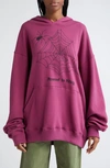 HOUSE OF AAMA HOUSE OF AAMA ANANSI IS KING COTTON GRAPHIC HOODIE