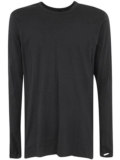 Isaac Sellam Movment Long Sleeves T-shirt Clothing In Black