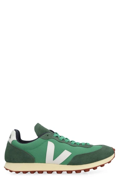 Veja Rio Branco Alveomesh 系带运动鞋 In Green