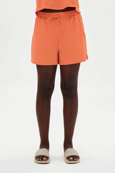 Girlfriend Collective Papaya Snooze Short