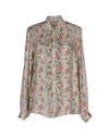 PAUL & JOE Floral shirts & blouses,38670081SD 2