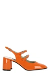 Carel Paris Bannana 65mm Slingback Pumps In Orange