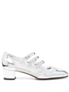 Carel Paris 40mm Kina Pumps In Mesh Fabric