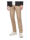 Calvin Klein Mens Wrinkle Resistant Stretch Chino Pants In Multi