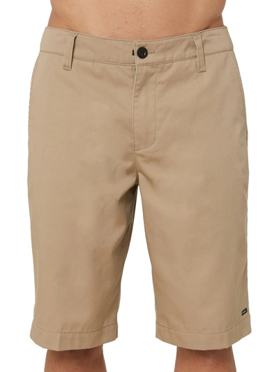 O'neill Redwood Mens Relaxed Fit Chino Flat Front In Khaki