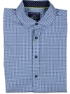SOCIETY OF THREADS MENS PRINTED COLLARED BUTTON-DOWN SHIRT