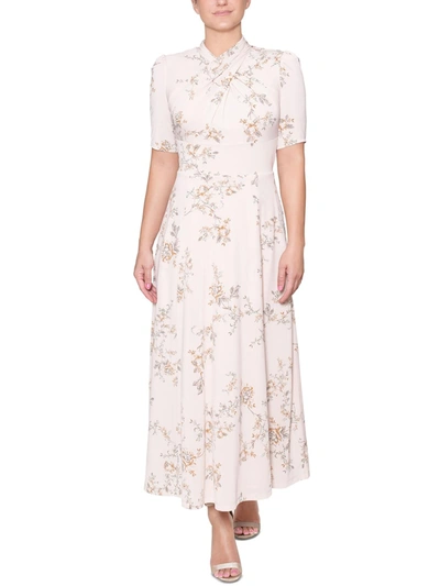 Rachel Rachel Roy Womens Floral Pocket Maxi Dress In Multi