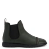 Giuseppe Zanotti Man Ankle Boots Dark Green Size 14 Soft Leather In Green