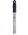 Microplane Premium Classic Fine Grater Zester, Eggplant In Beige