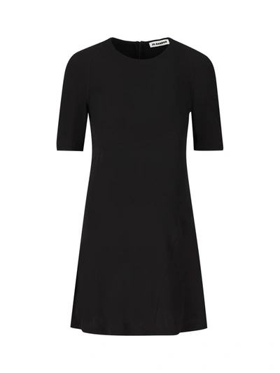 Jil Sander Dresses In Black