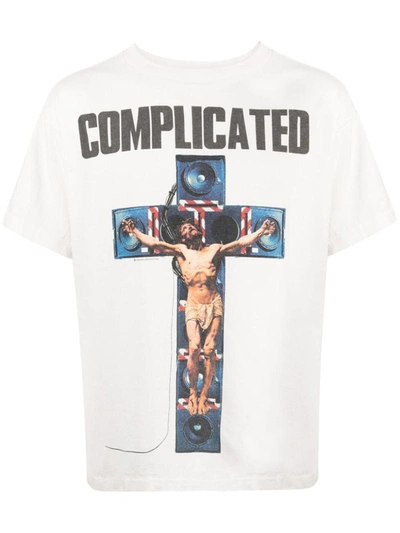 ©saint M×××××× Saint M×××××× Complicated Cotton T-shirt In White