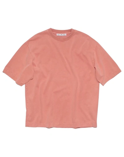 Acne Studios T.shirt In Pink